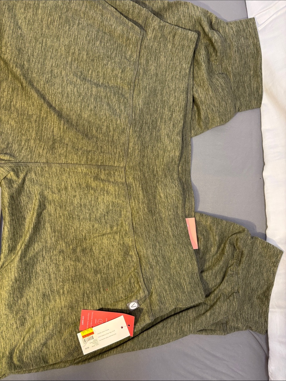 Lane Bryant Olive Heather Women's Capri Sweatpants